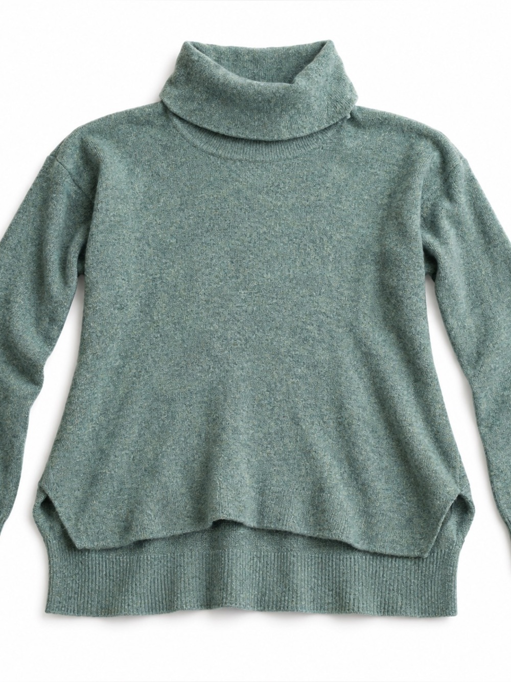 Cynthia Rowley 100% 2-Ply Cashmere Cowl Neck Tunic Sweater Small